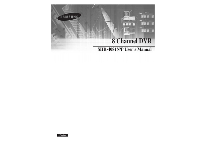 Samsung SHR-4081N/P User manual