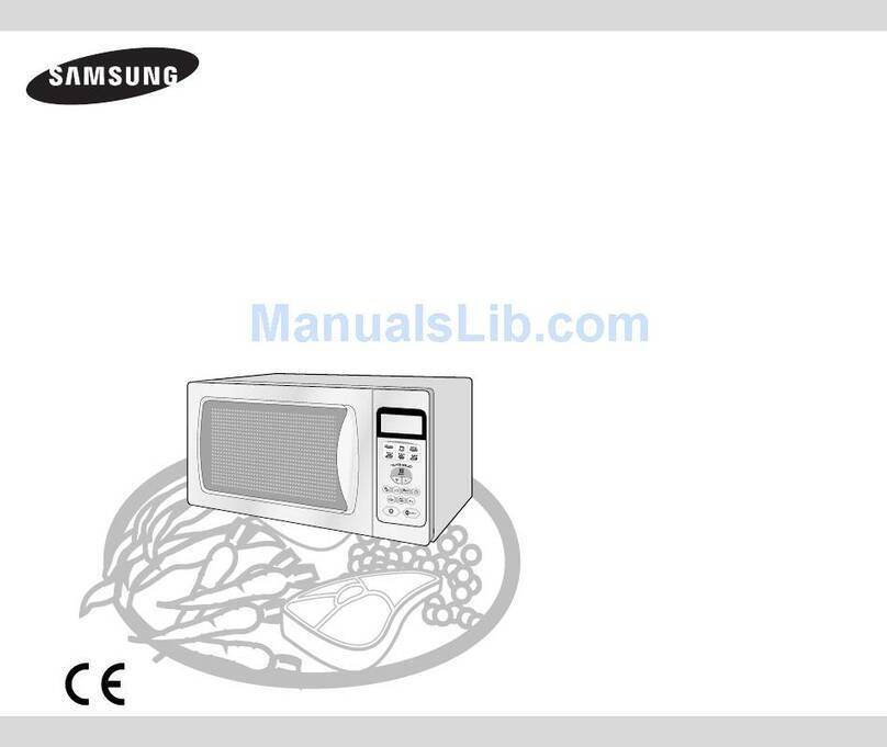 Samsung G2739N Owner's instructions and cooking guide