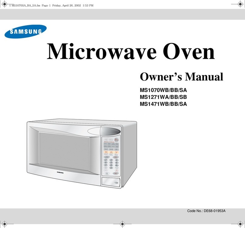 Samsung DE68-01953A User manual