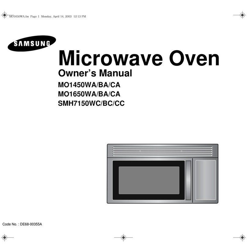 Samsung MO1450BA User manual