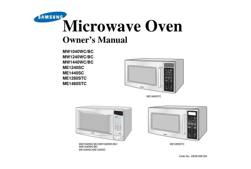 Samsung ME1240SC User manual