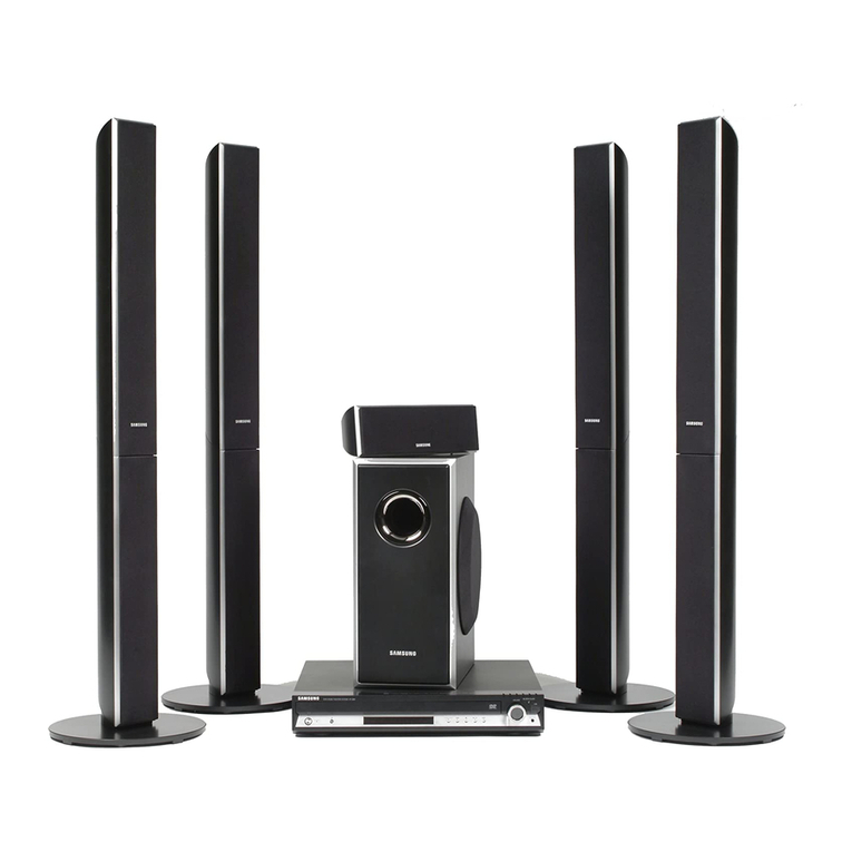 Samsung HT-TQ85 User manual