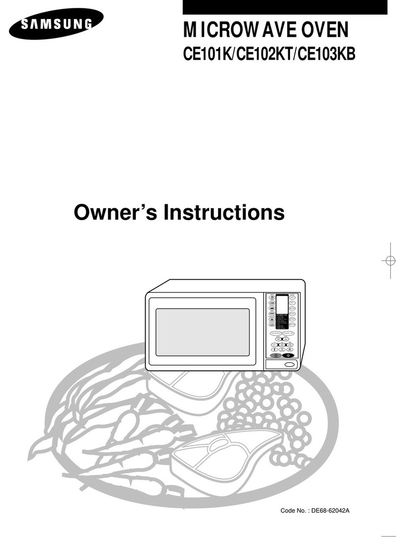 Samsung CE101K Owner's instructions