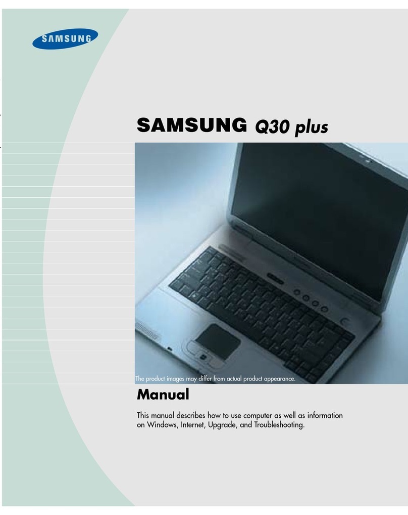 Samsung SENS Q30 User manual Samsung SENS Q30 User manual