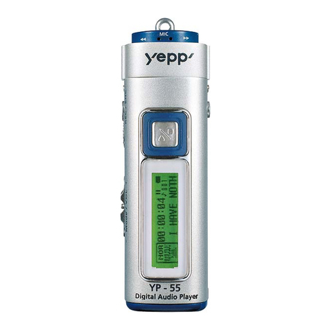 Samsung Yepp YP-55 User manual