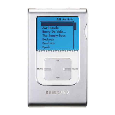 Samsung YEPP YH-920 User manual