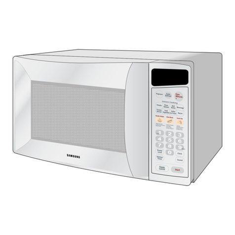 Samsung MW1245BB User manual