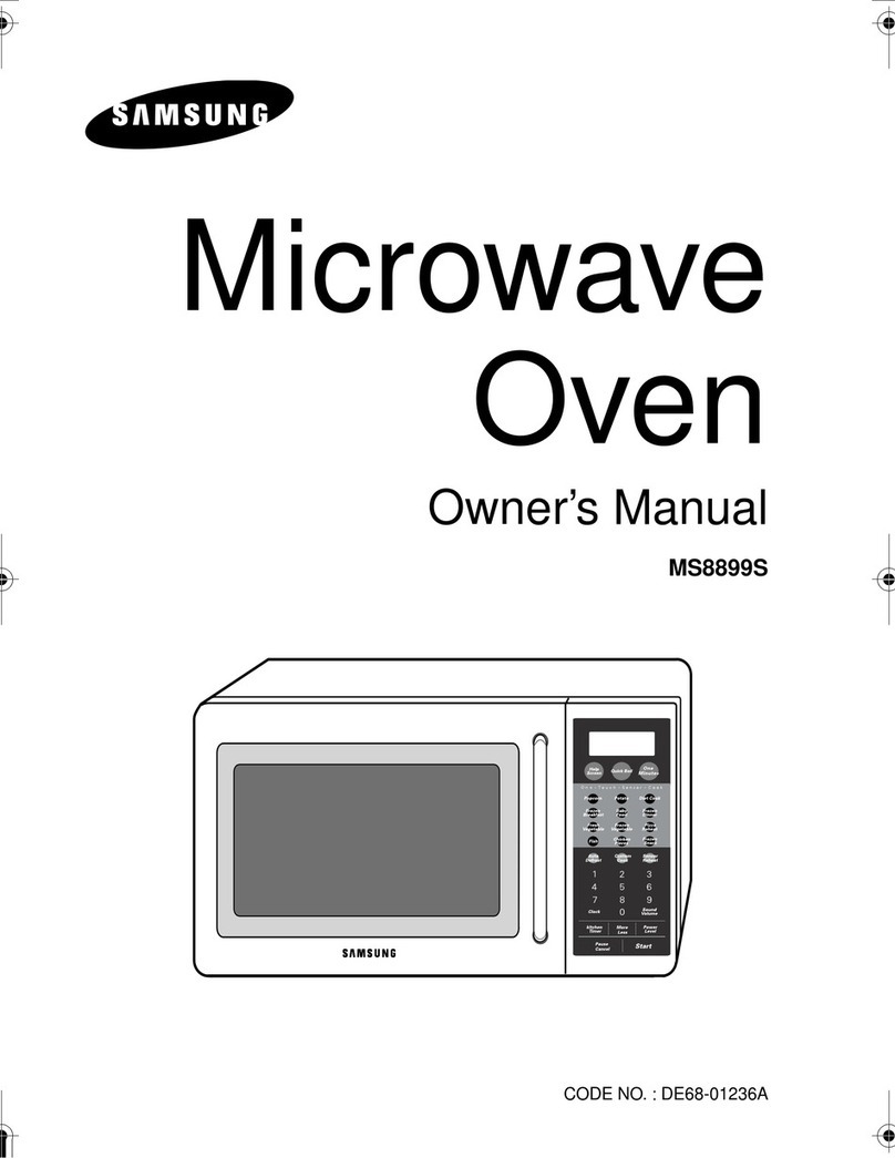 Samsung MS8899S User manual