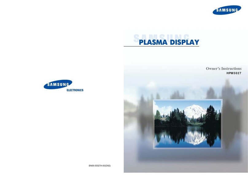 Samsung HPM5027 User manual