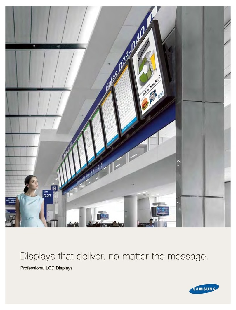 Samsung SyncMaster 320MP Brochure & specs