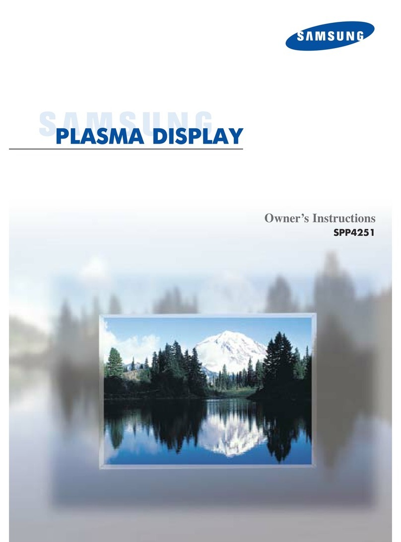 Samsung SP-P4251 User manual