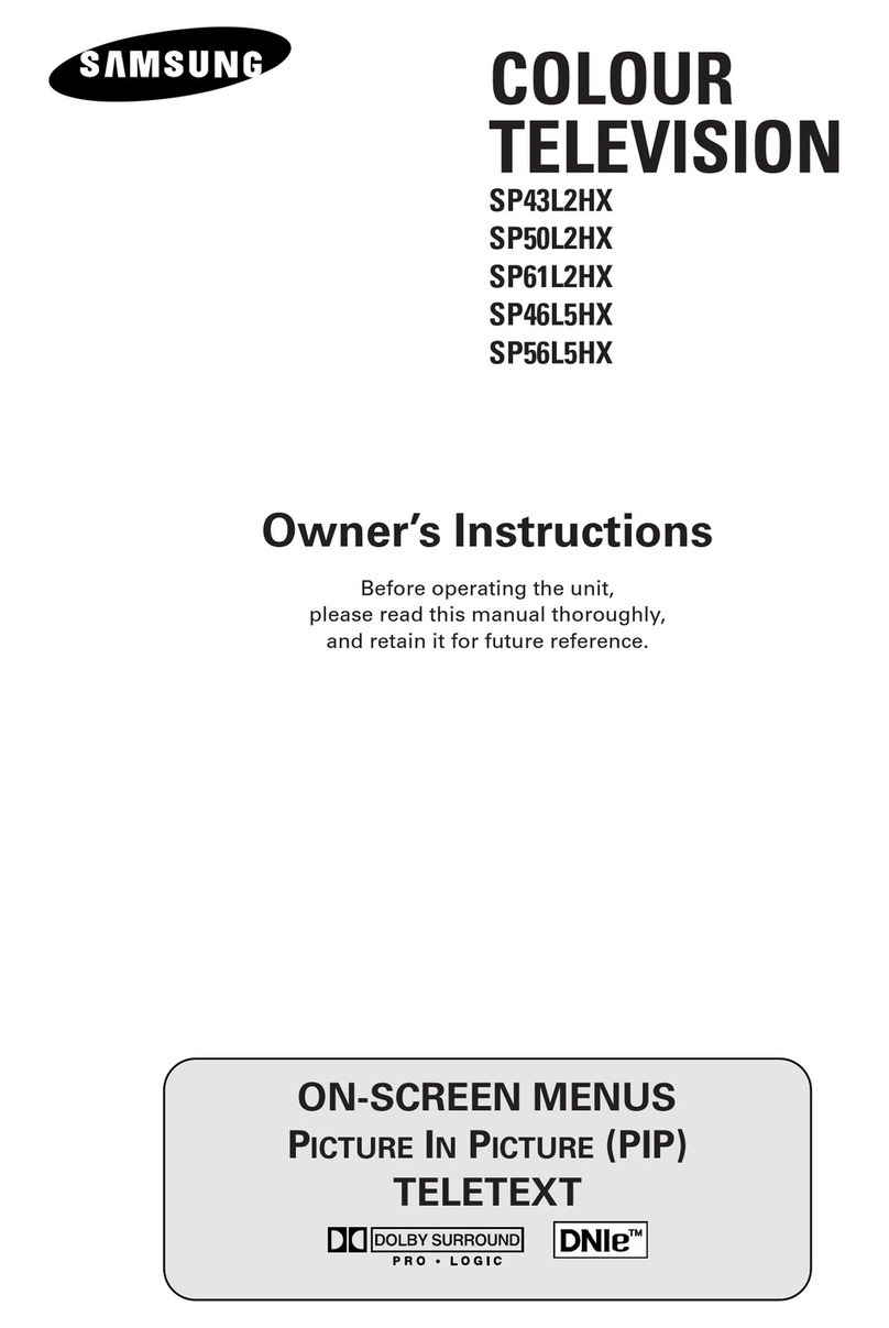 Samsung SP-46L5HX User manual