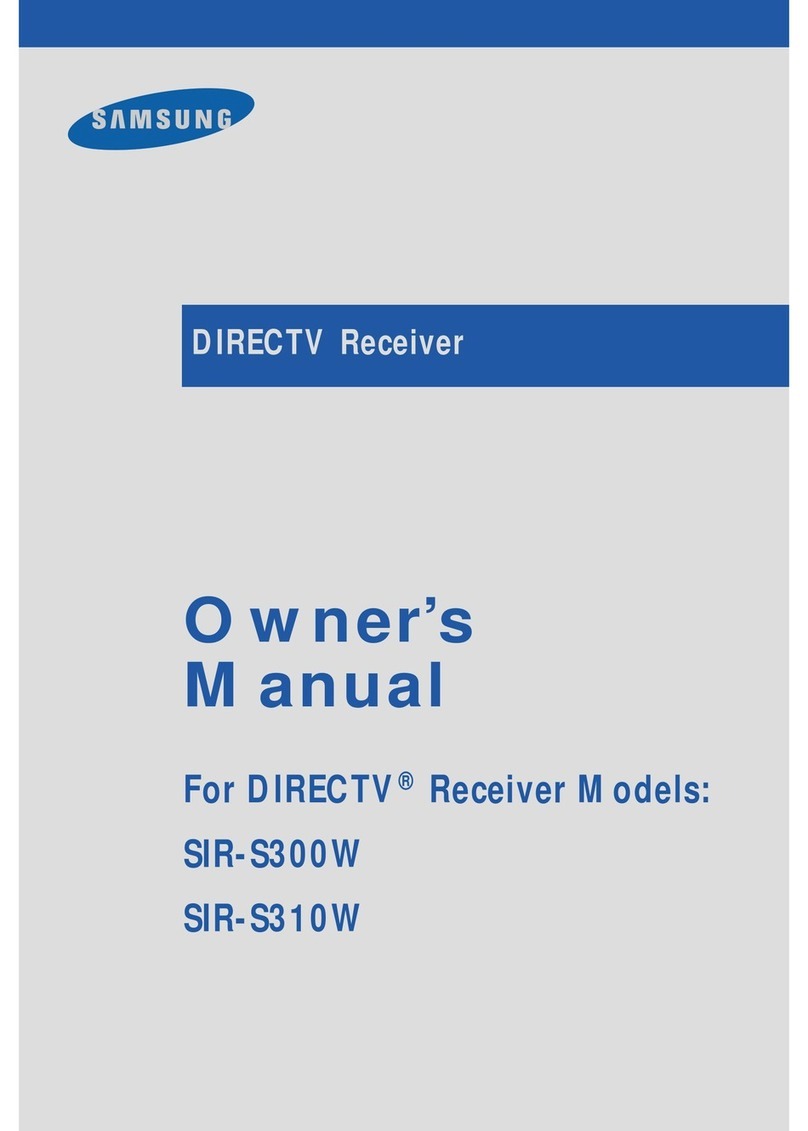 Samsung SIR-S310W User manual