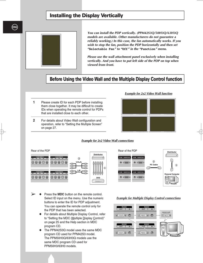 Samsung PPM63H3 User manual