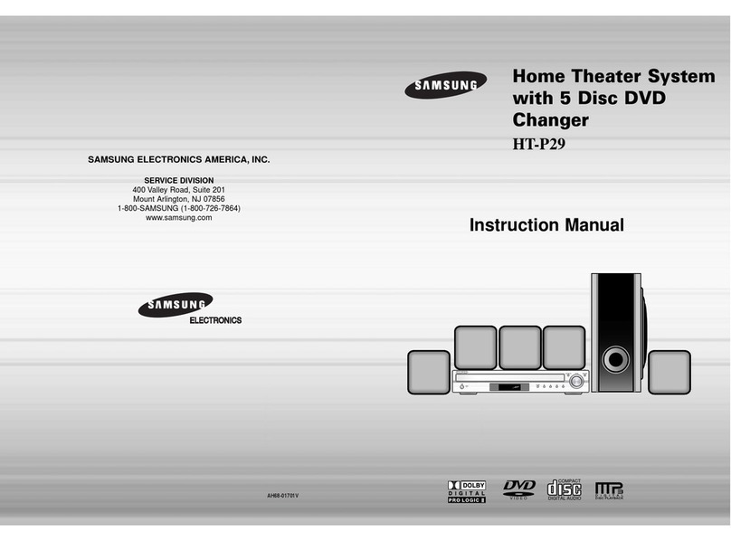 Samsung HT-P29 instruction manual