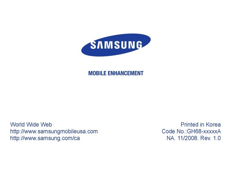 Samsung WEP750 quick start guide