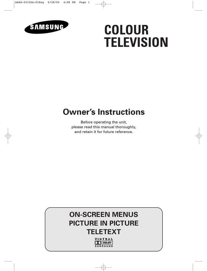 Samsung WS-32M206V Owner's instructions