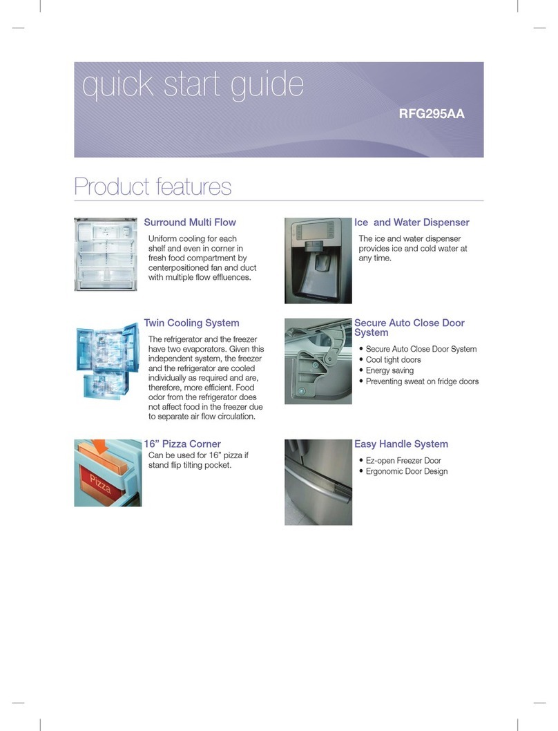 Samsung RFG295AA User manual