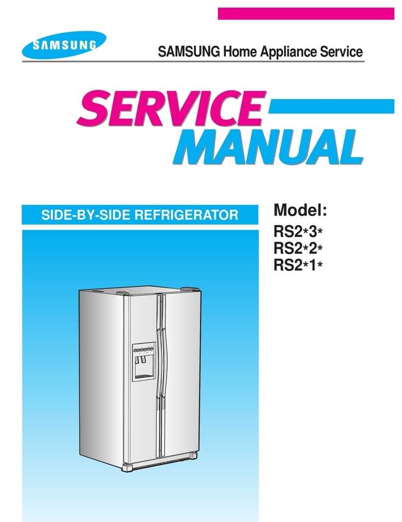 Samsung RS23 SERIES Service manual