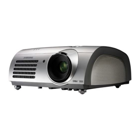 Samsung SP-H800 - DLP Projector - HD 720p User manual