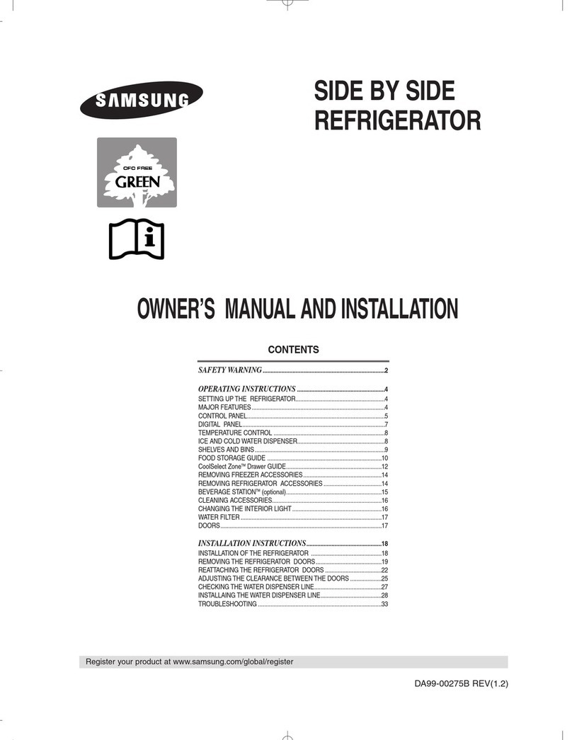 Samsung DA99-00275B Owner's manual and installation
