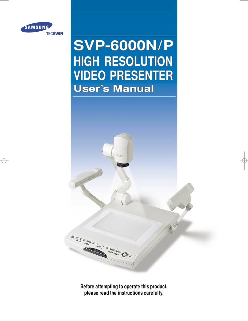 Samsung SVP-6000N/P User manual