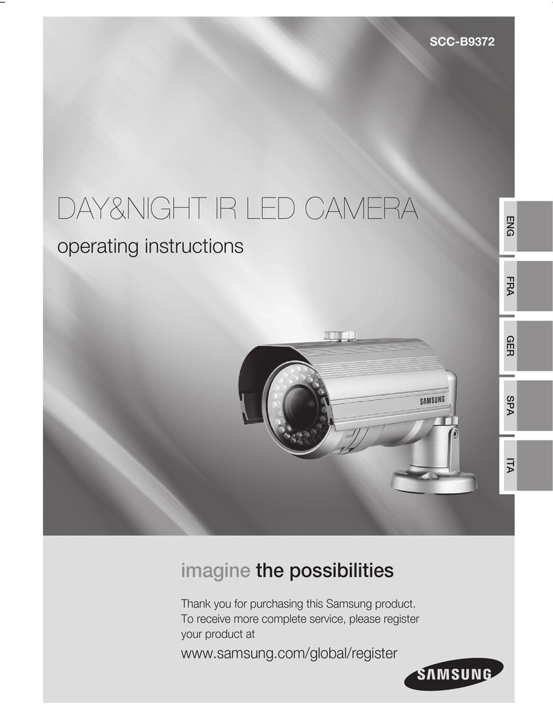 Samsung SCC-B9372 User manual