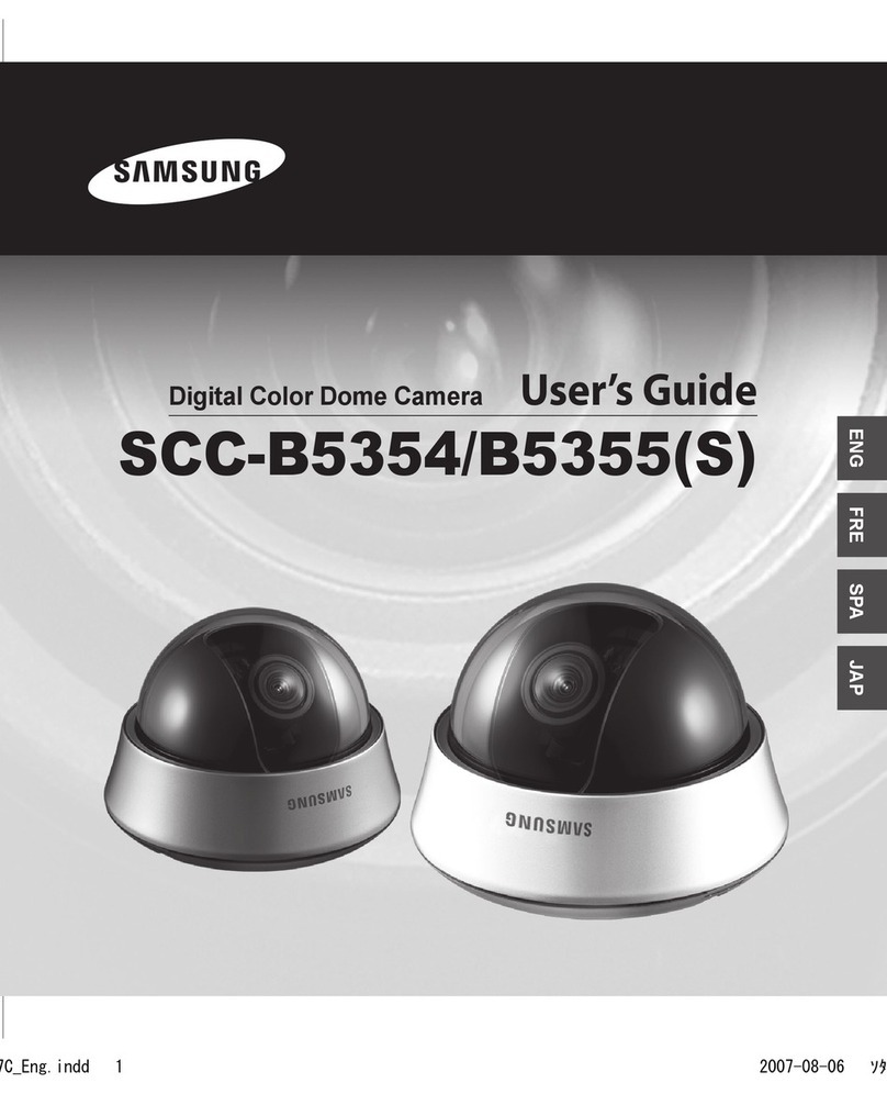 Samsung SCC-B5355(S) User manual