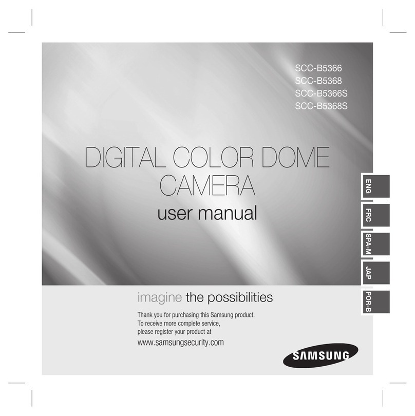 Samsung SCC-B5366 User manual