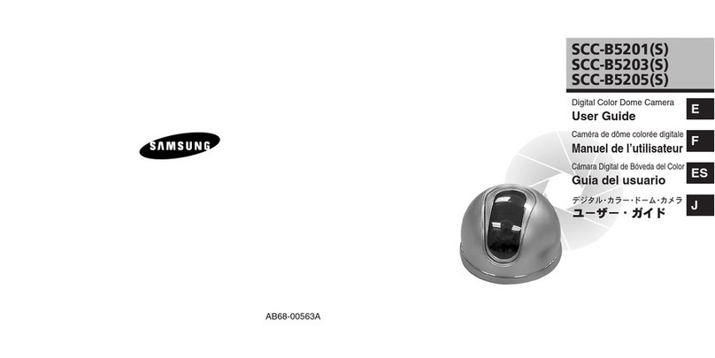 Samsung SCC-B5203(S)P User manual