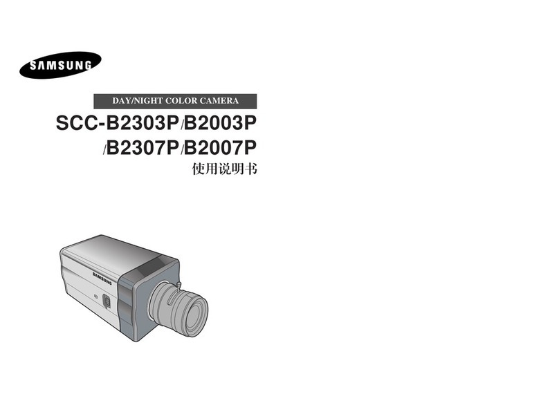 Samsung SCC-B2303(P) User manual