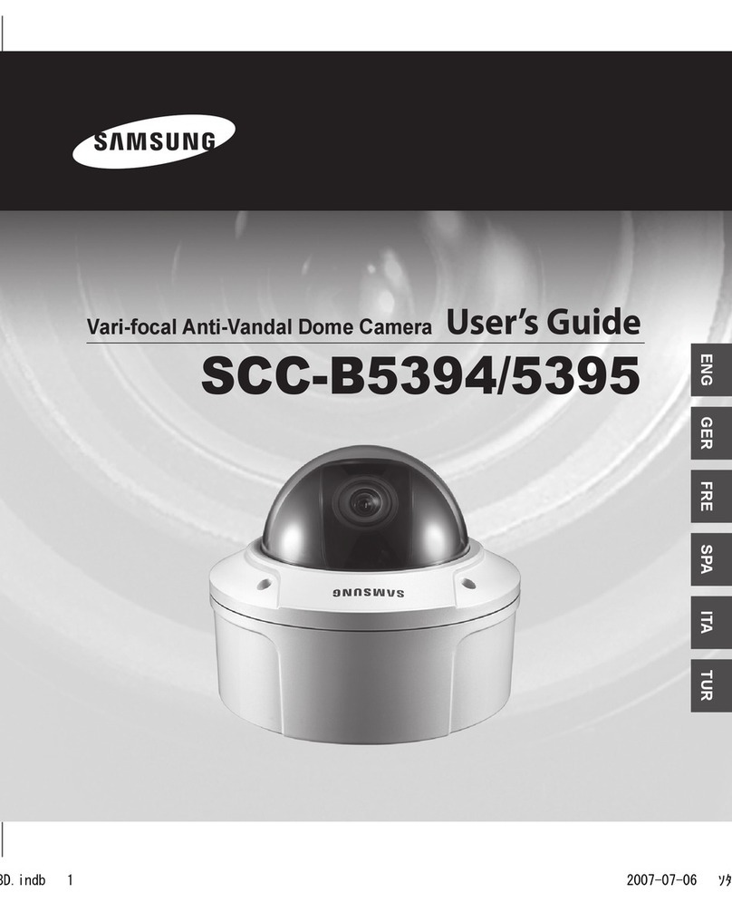 Samsung SCC-5395 User manual