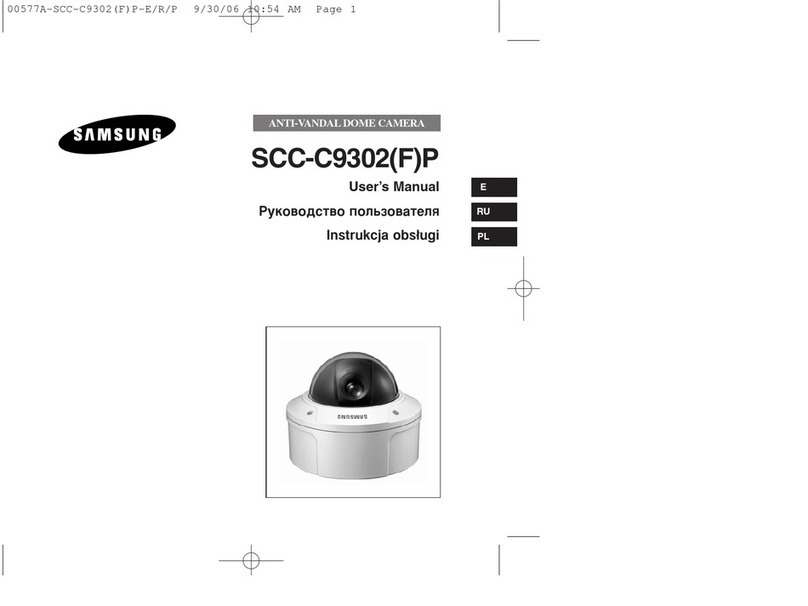 Samsung SCC-C9302(F)P User manual