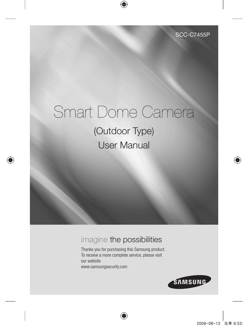 Samsung SCC-C7455P User manual