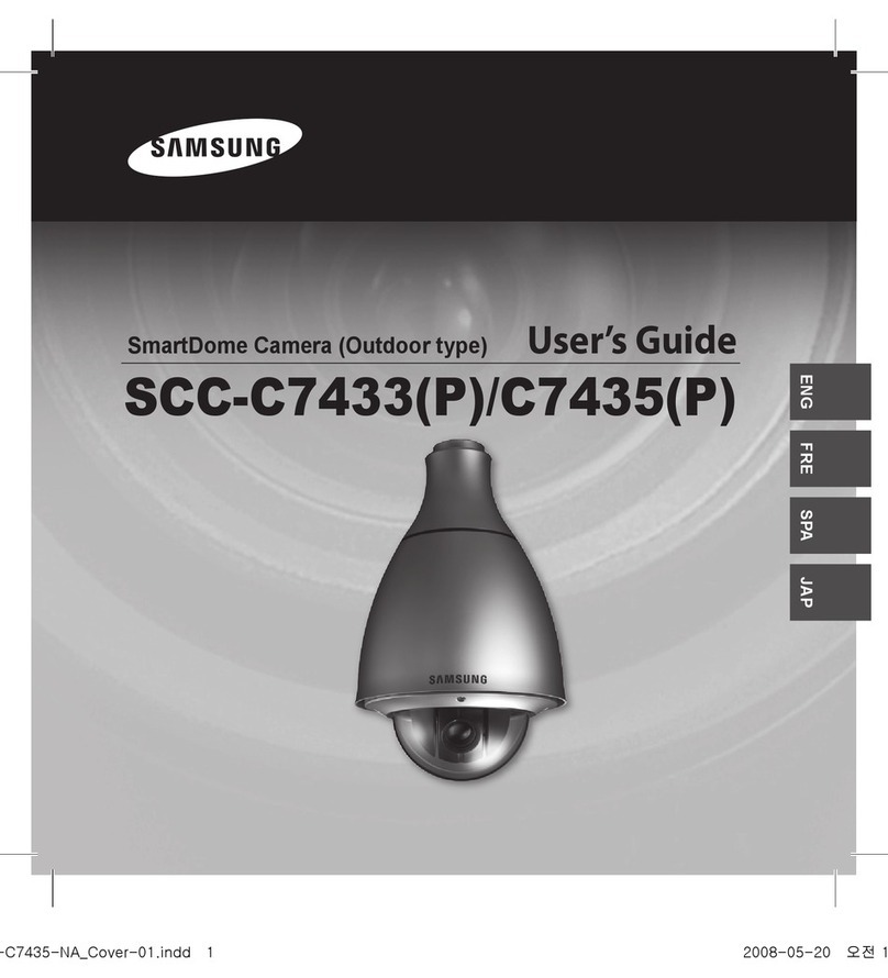Samsung SCC-C7433(P) User manual Samsung SCC-C7433(P) User manual