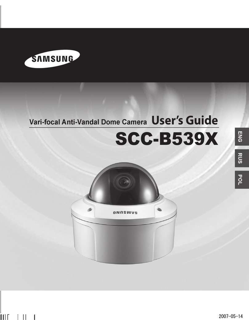 Samsung SCC-B539X user guide