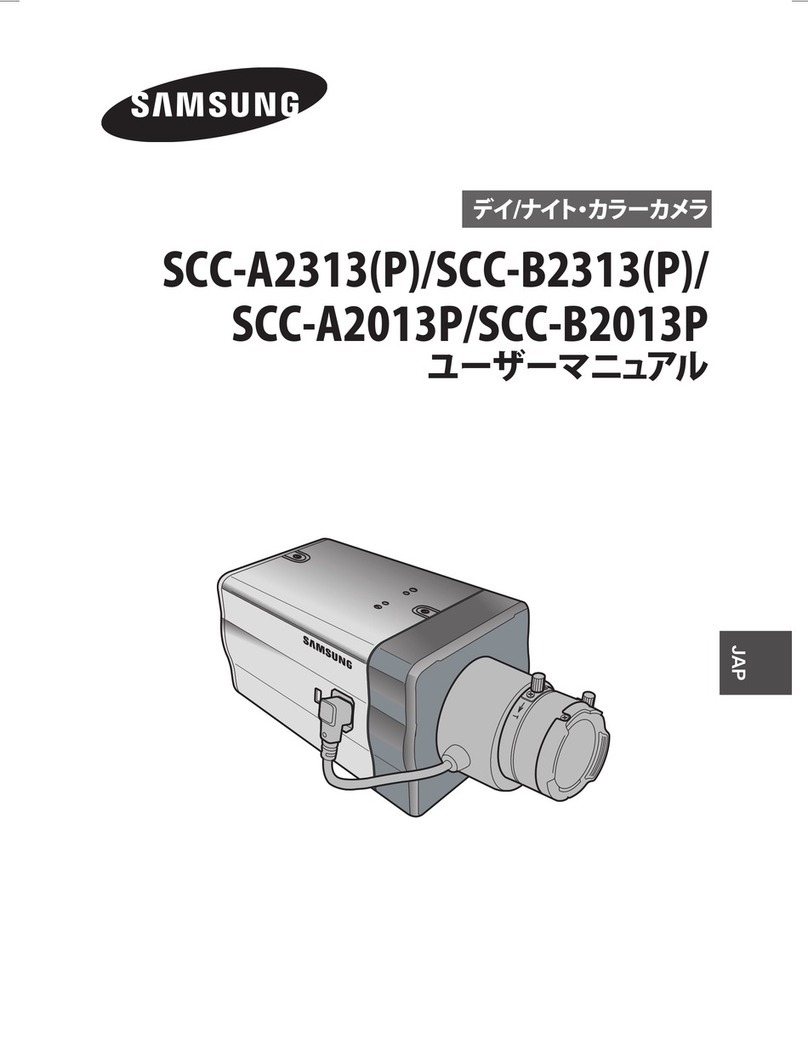 Samsung SCC-B9372P User manual