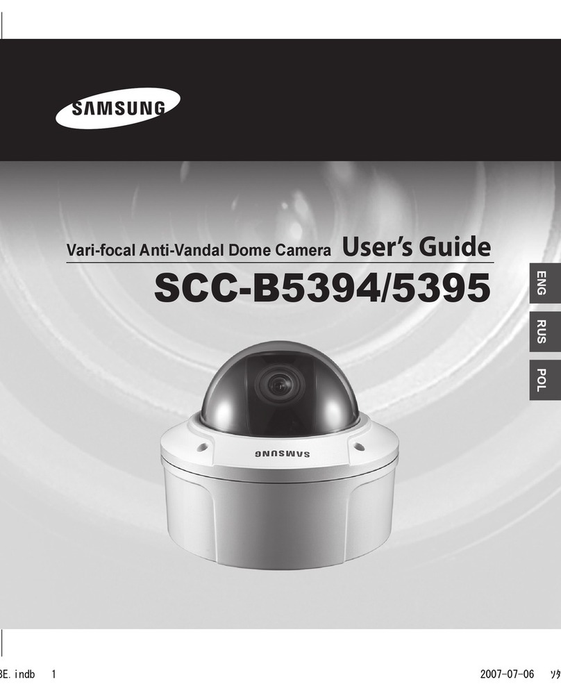 Samsung SCC-B5394 User manual