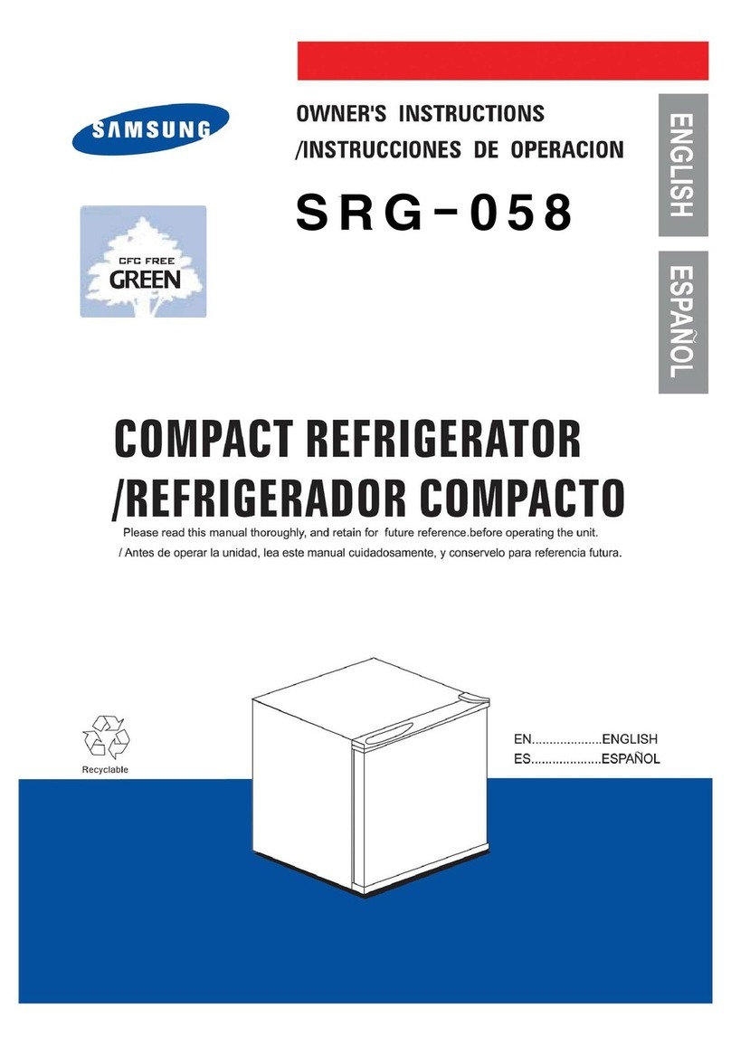 Samsung SRG-058 User manual