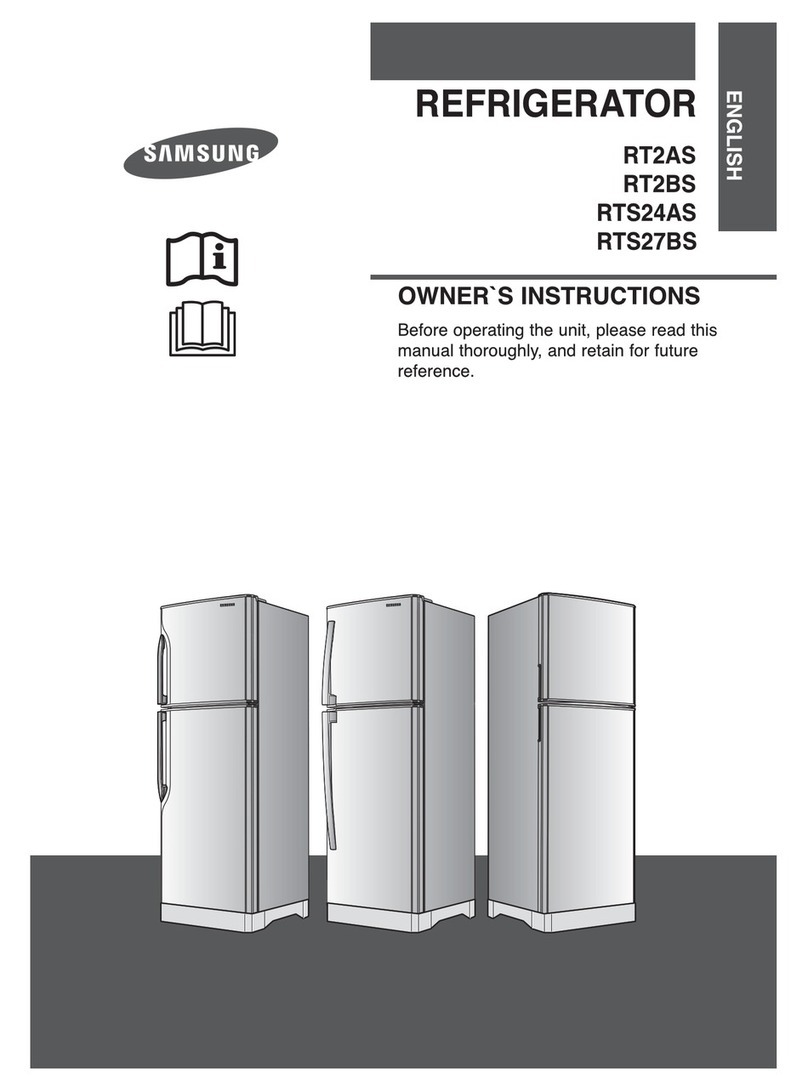 Samsung RT2AS Owner's instructions