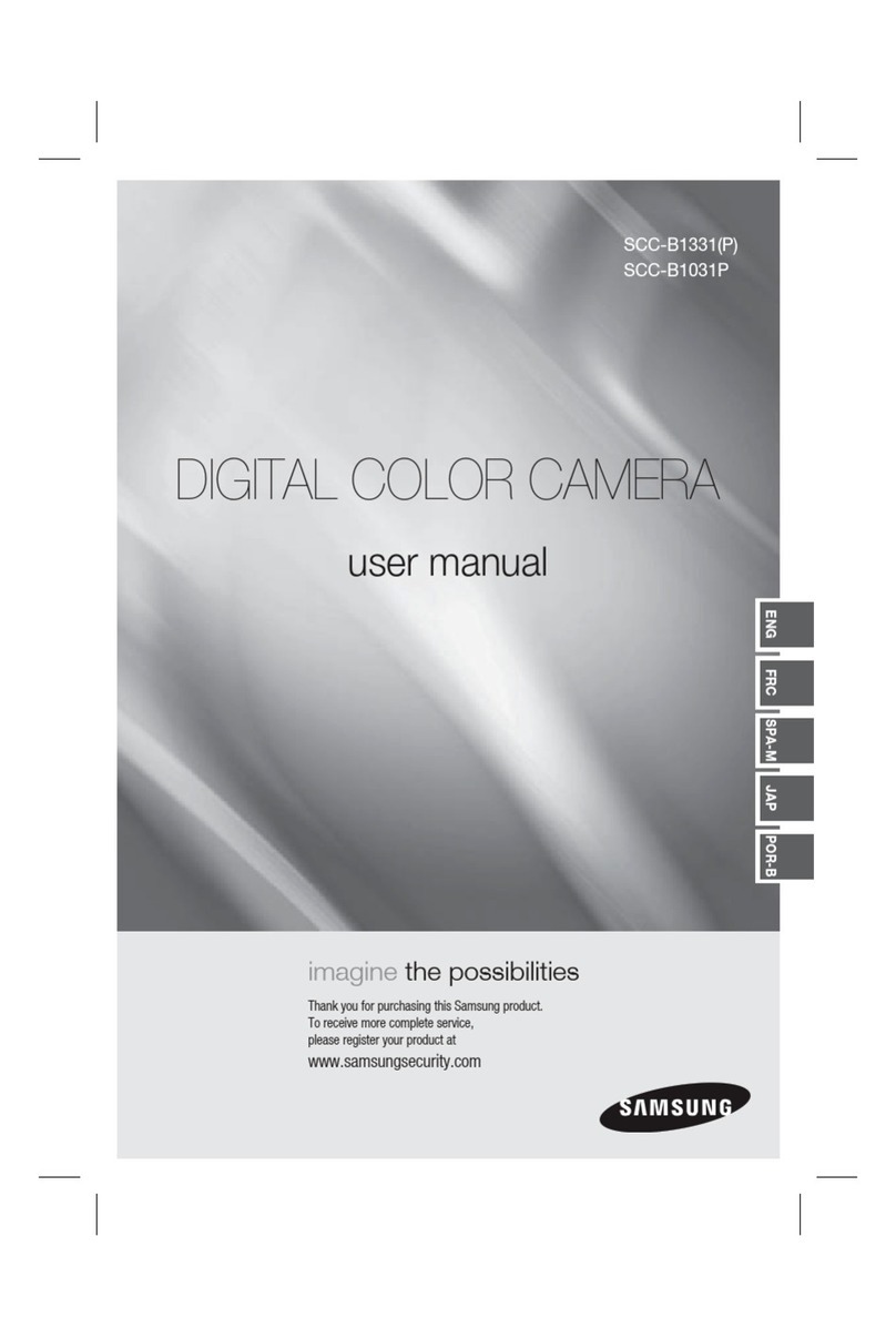 Samsung SCC-B1031P User manual Samsung SCC-B1031P User manual
