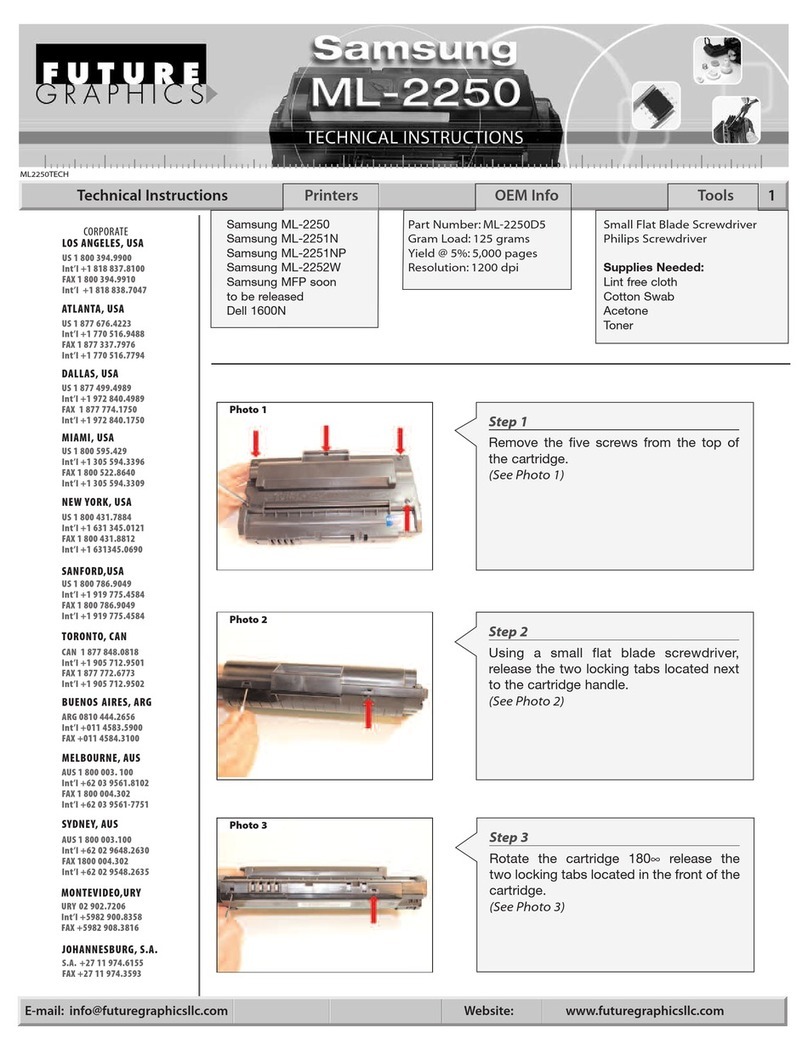 Samsung ML-2250 Series Owner's manual