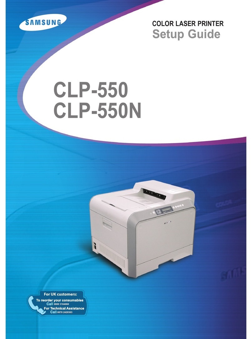 Samsung CLP-550 User manual