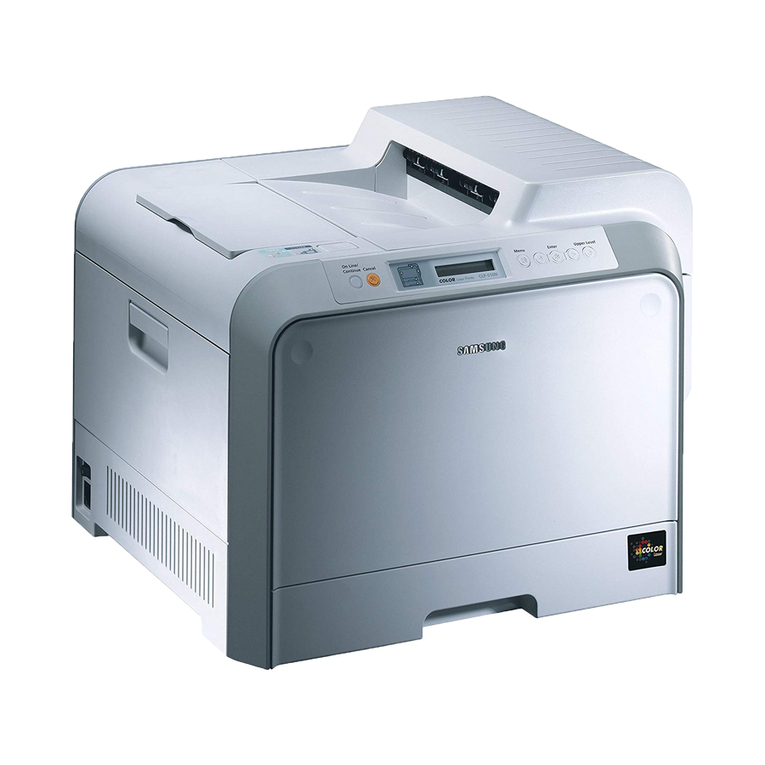Samsung CLP-510 - Color Laser Printer Setup guide
