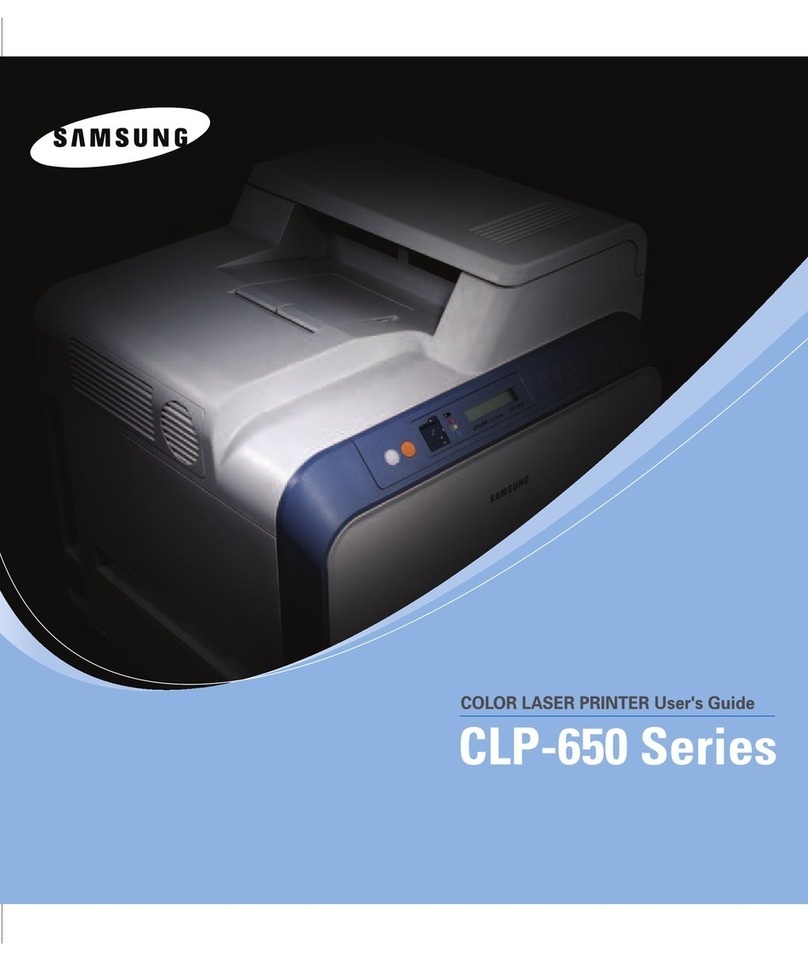 Samsung CLP-650 Series User manual