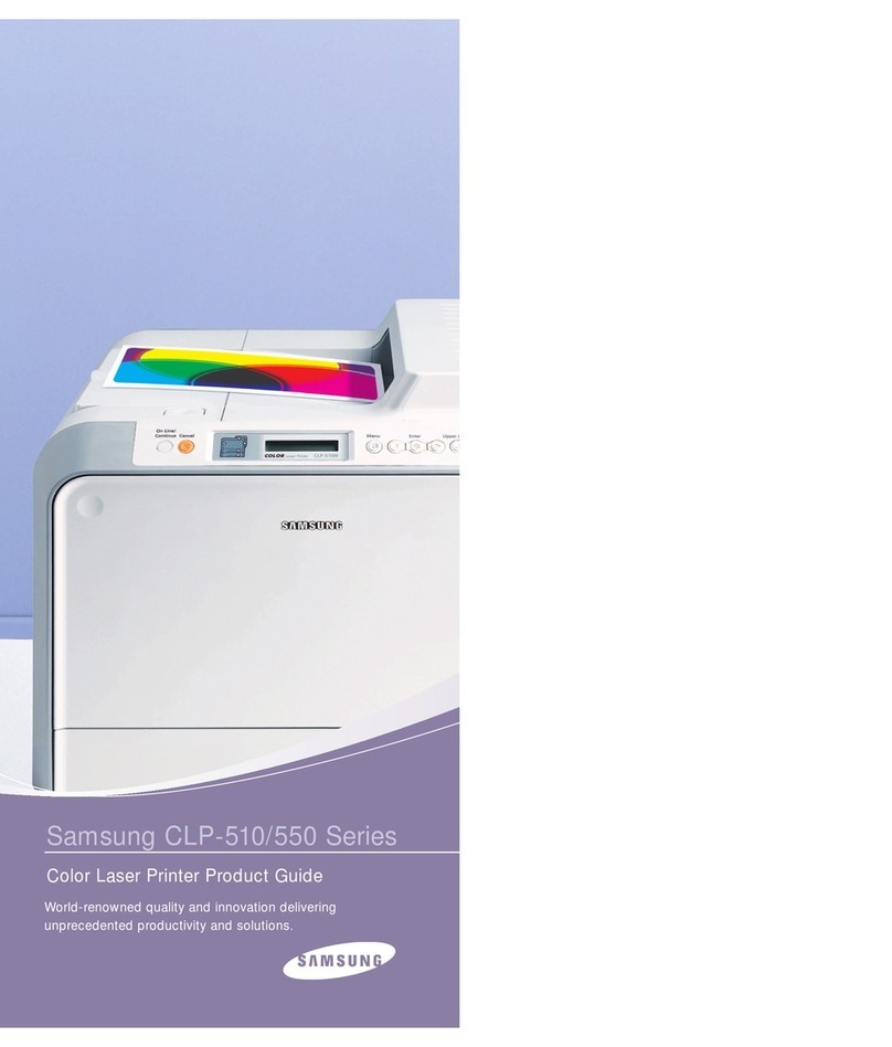 Samsung CLP CLP-550 User manual