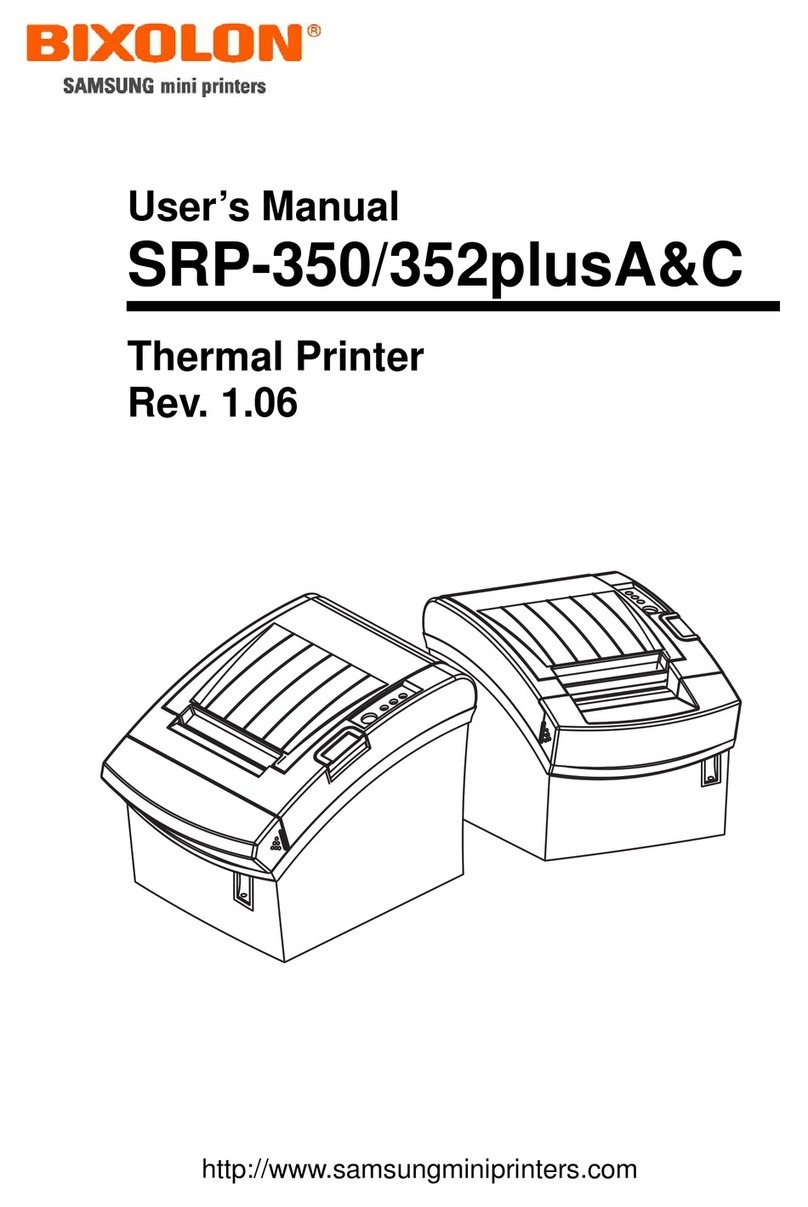 BIXOLON SRP-352plusA&C User manual