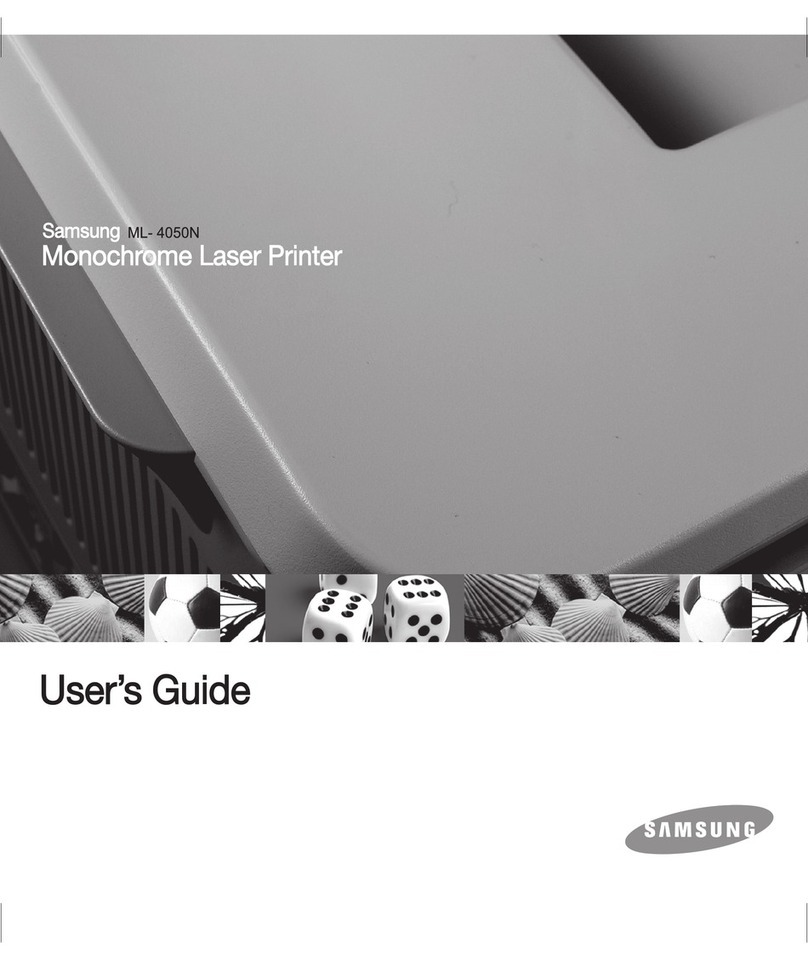 Samsung ML-4050N User manual Samsung ML-4050N User manual