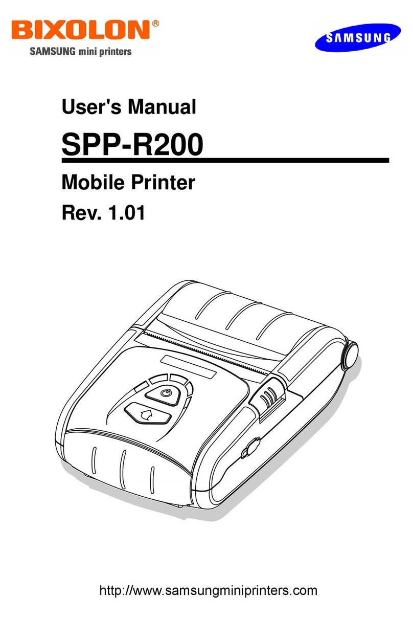 BIXOLON SPP-R200 User manual