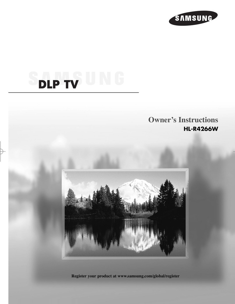 Samsung HL-R4266W User manual